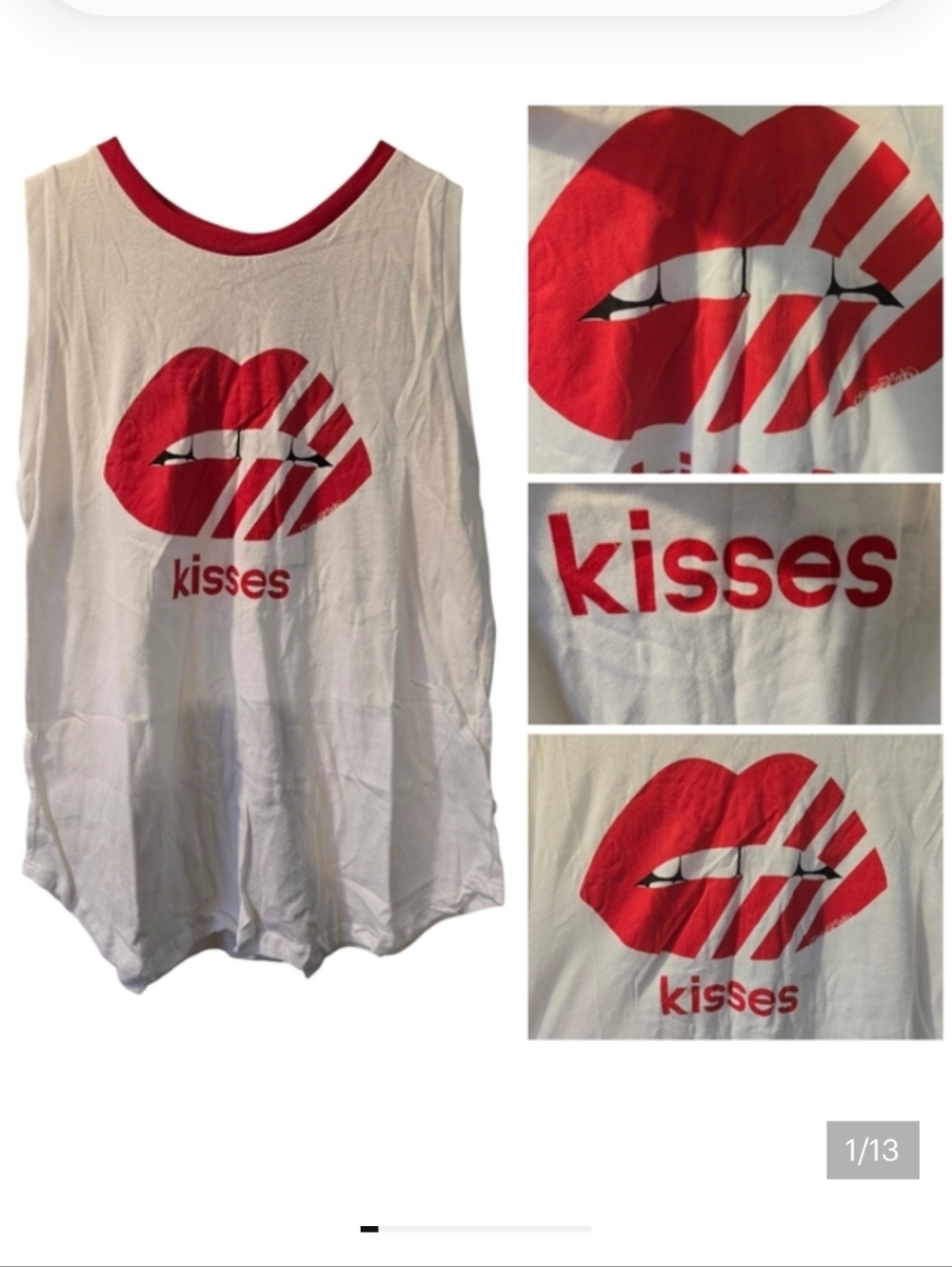 Lauren Moshi Kisses tank top